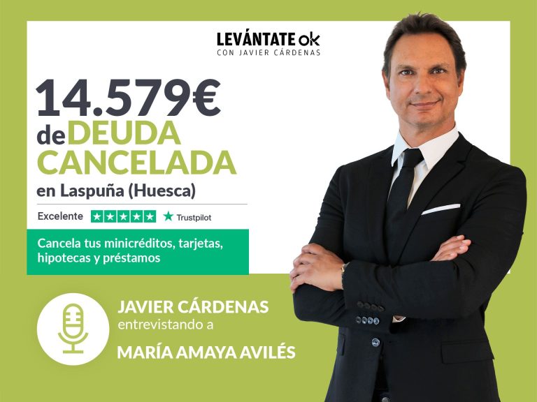 Cárdenas entrevista a una exonerada de Huesca (Aragón) con Repara tu Deuda y la Ley de Segunda Oportunidad