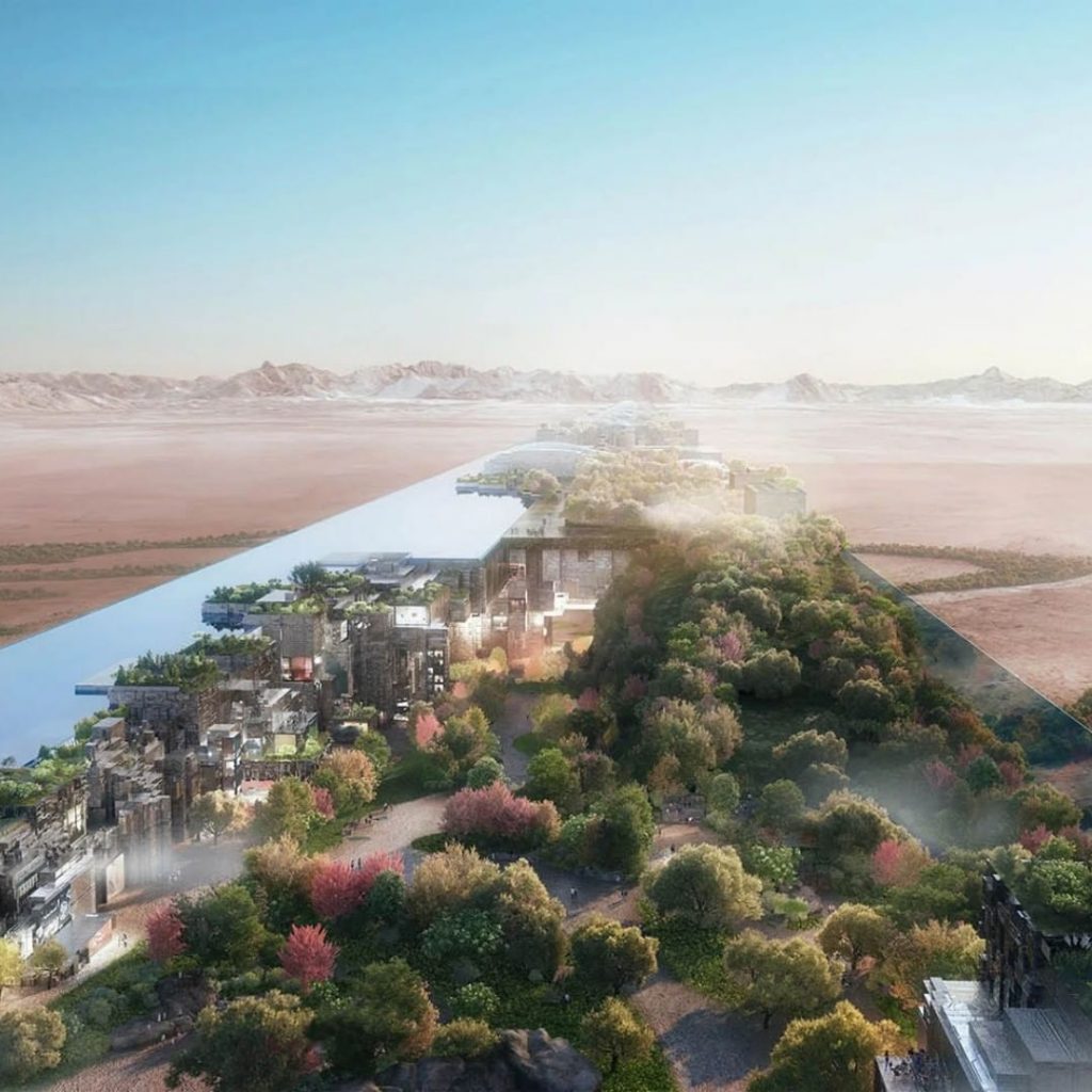 Así Es La Increíble Ciudad Futurista En Medio Del Desierto