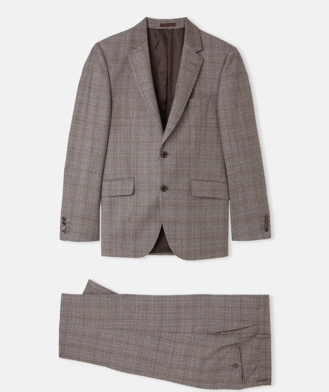 Traje De Hombre Principe De Gales