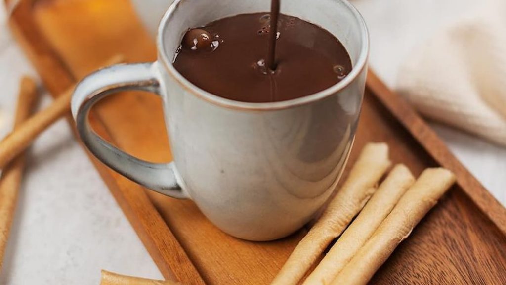 Momento De Fundir El Chocolate