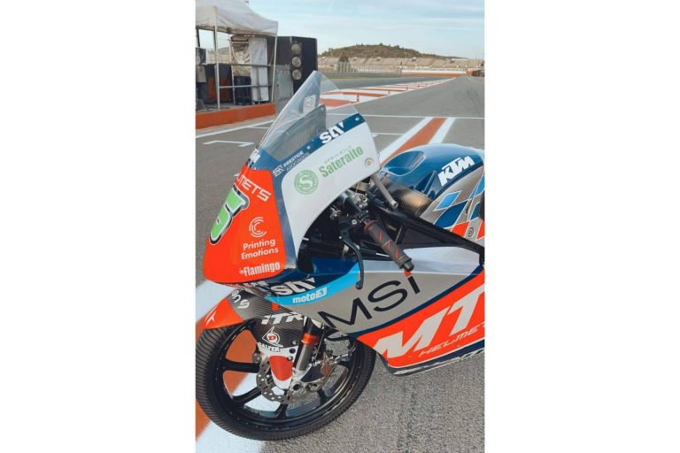 Prestige Asociados patrocina al equipo de Moto3 en MotoGP llamado MTHelmets-MSi