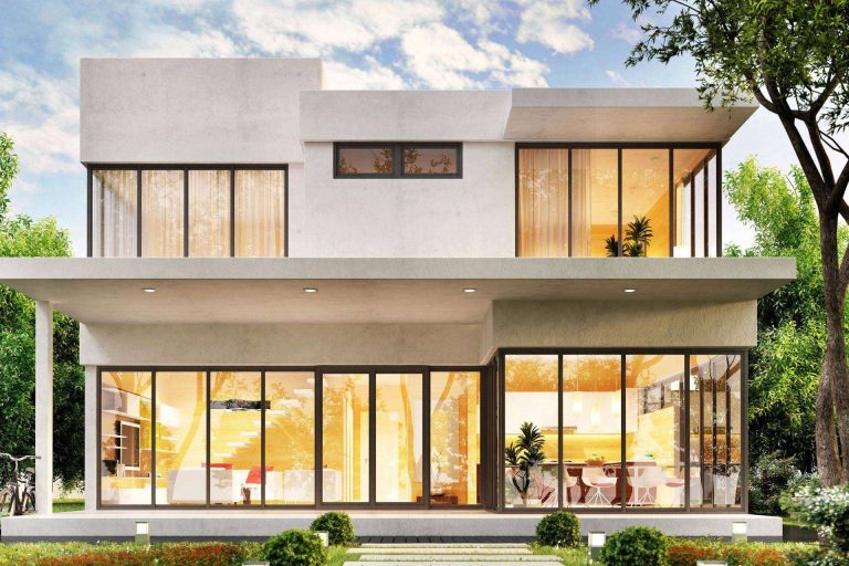 Una tendencia en casas modernas, las puertas correderas minimalistas de Mallorlux
