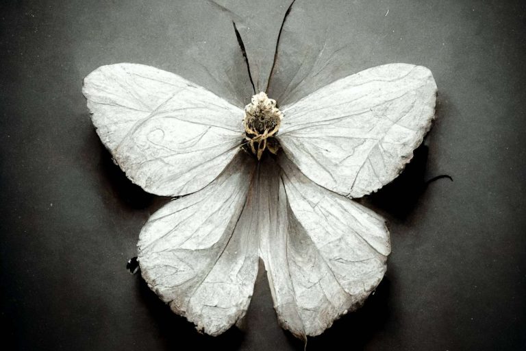Antonio Sánchez Castro representa la muerte transformada de las mariposas a través de su obra ‘Transformación’