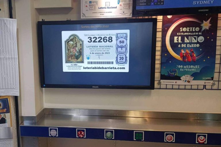 Lotería Bidebarrieta a punto de volver a poner el cartel de ‘no hay billetes para el sorteo del Niño’