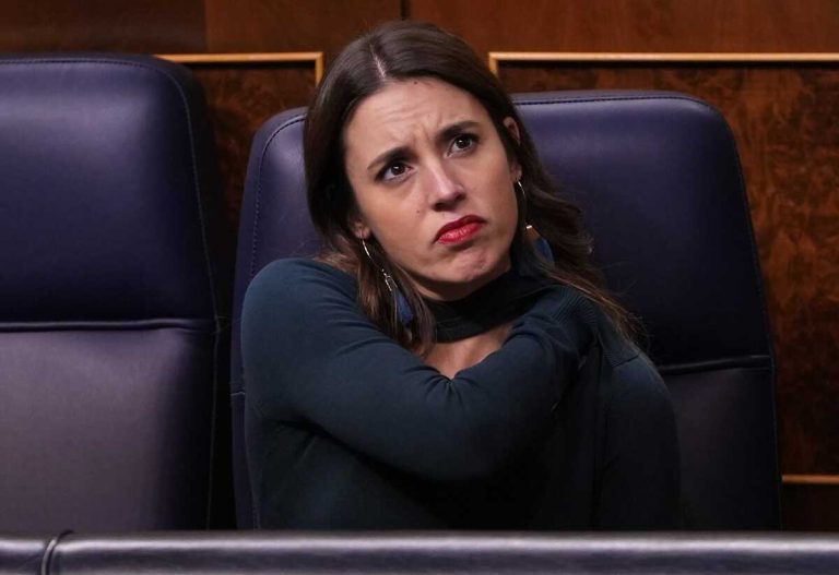Irene Montero desgasta el discurso «machista» y muestra la decadencia podemita