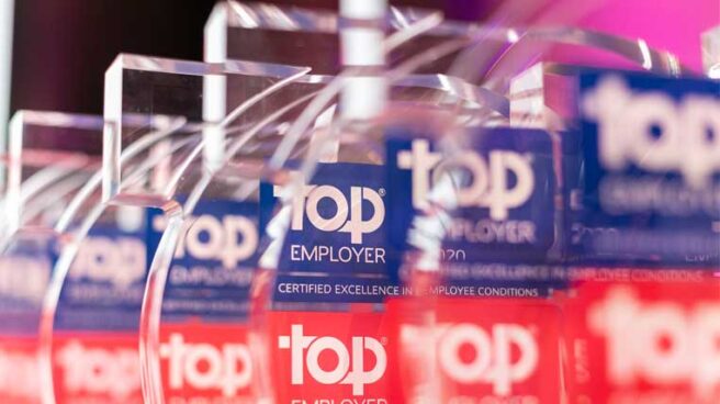 NTT Data, Minsait y Huawei reconocidas como ‘Top Employer’