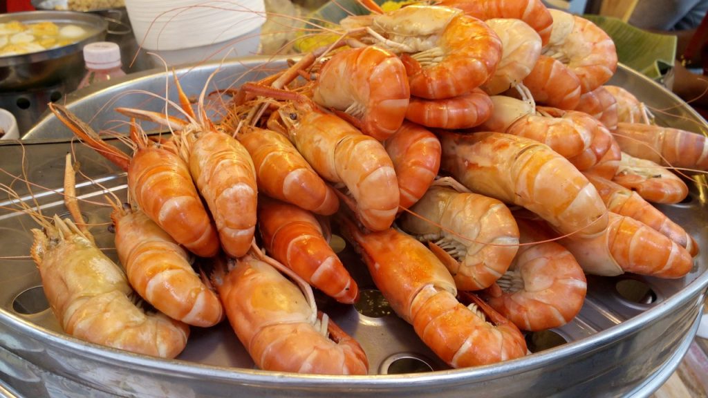 Mariscos Cocidos