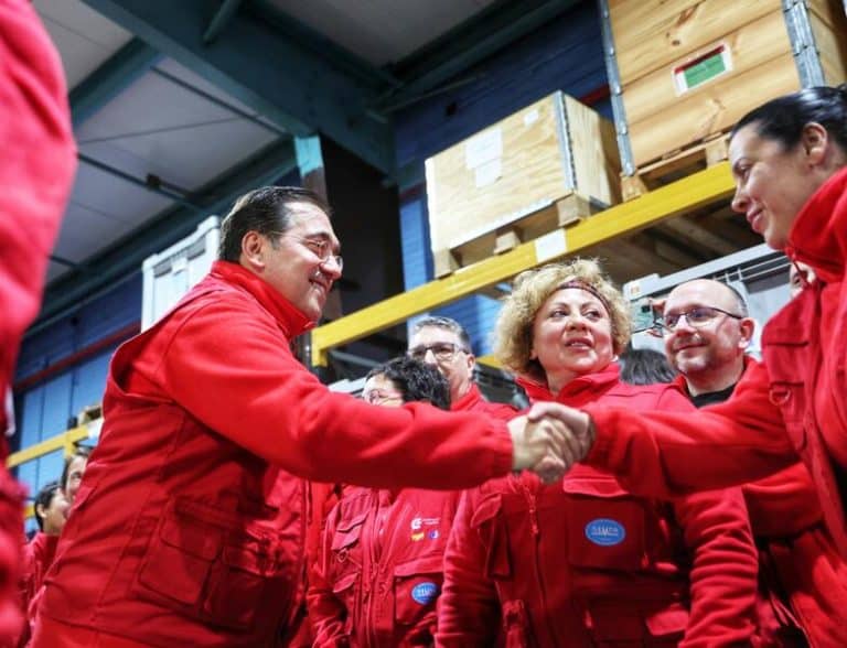 Albares destaca que el hospital de campaña START de AECID atenderá a 200 personas diariamente en Turquía