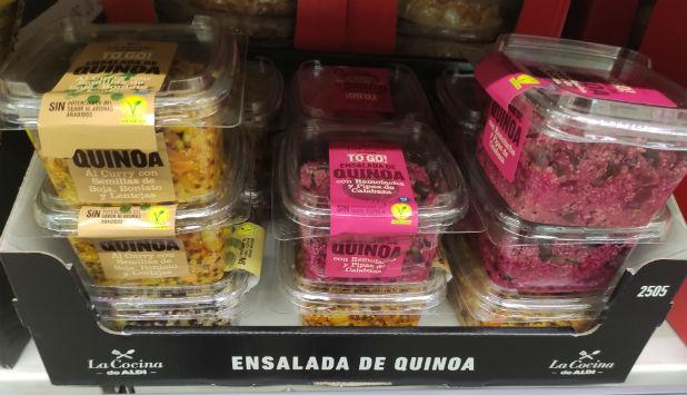 Ensaladas preparadas · Frescos · Supermercado El Corte Inglés · (63)