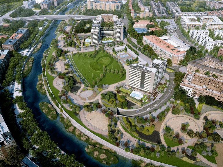 Acaba la operación Calderón, el remate de Madrid Río