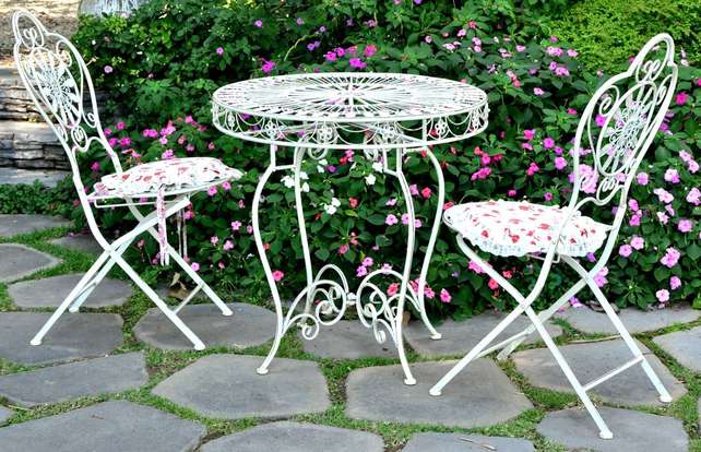 Conjunto Balcón Mosaico Mesa Más Dos Sillas Viena, Garden Star Alcampo