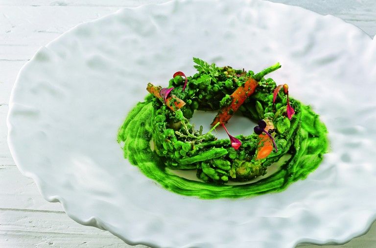 Así prepara la menestra de verduras Martín Berasategui como un gourmet