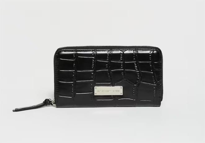 Cartera Serpiente Negro El Corte Ingles