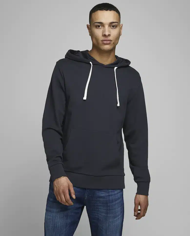 El Corte Inglés - Sudadera De Hombre Básica Azul Slim