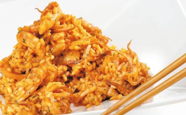El arroz con calamar de Martín Berasategui que le da mil vueltas a la paella
