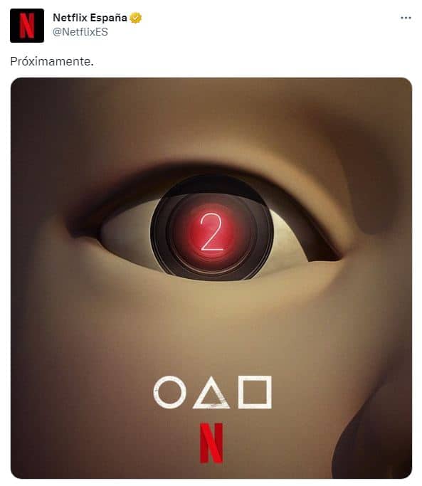 El Cartel Que Revela Netlfix Para El Juego Del Calamar