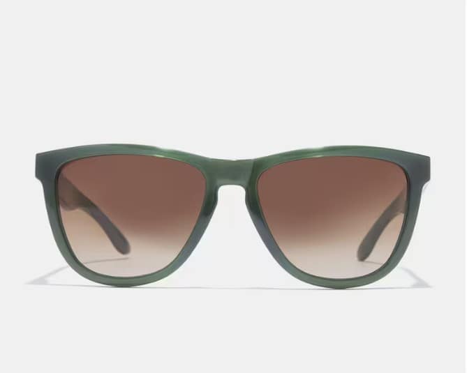 Gafas De Sol Unisex Cuadradas En Verde Oscuro