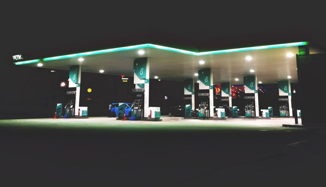 estación de servicio