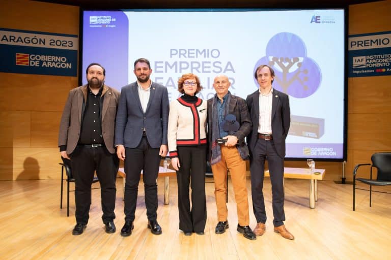 INTEGRA recibe el Premio Empresa Familiar de Aragón 2023