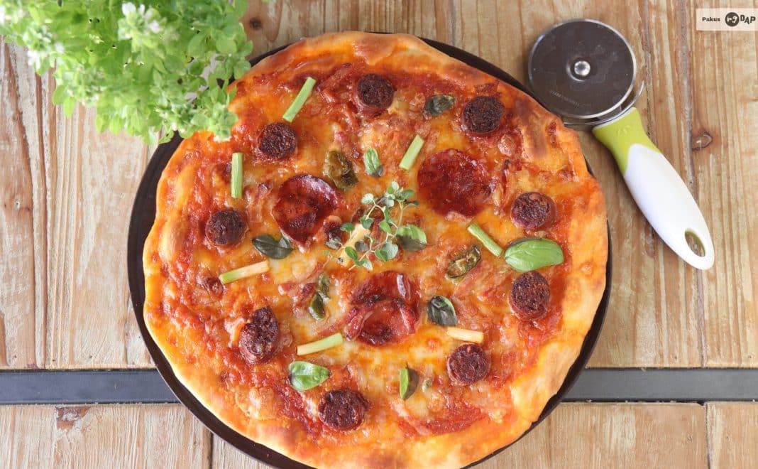 La mejor receta de pizza para hacer rápido en freidora de aire