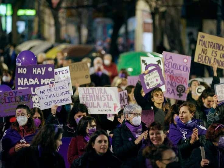 La División Del Movimiento Feminista En España