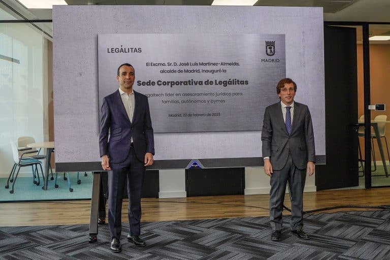 Legálitas inaugura su nueva sede de Madrid con la presencia del alcalde de la ciudad