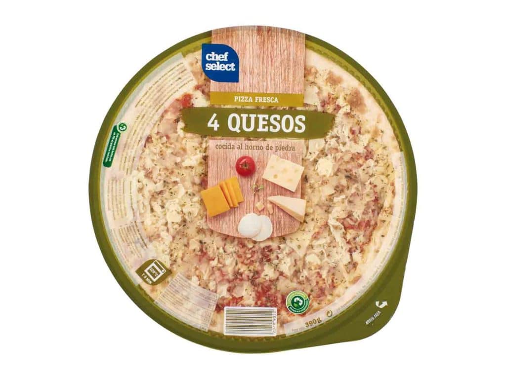 Lidl - Pizza 4 Quesos