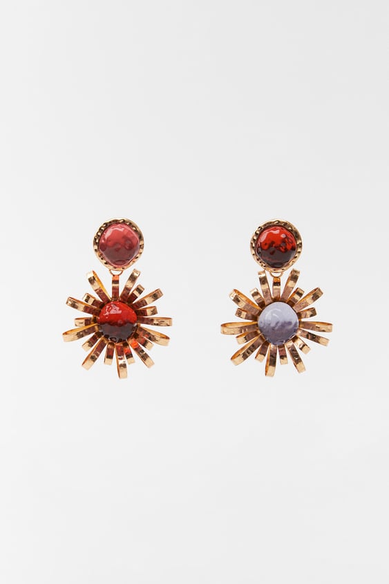 Pendientes Hojas