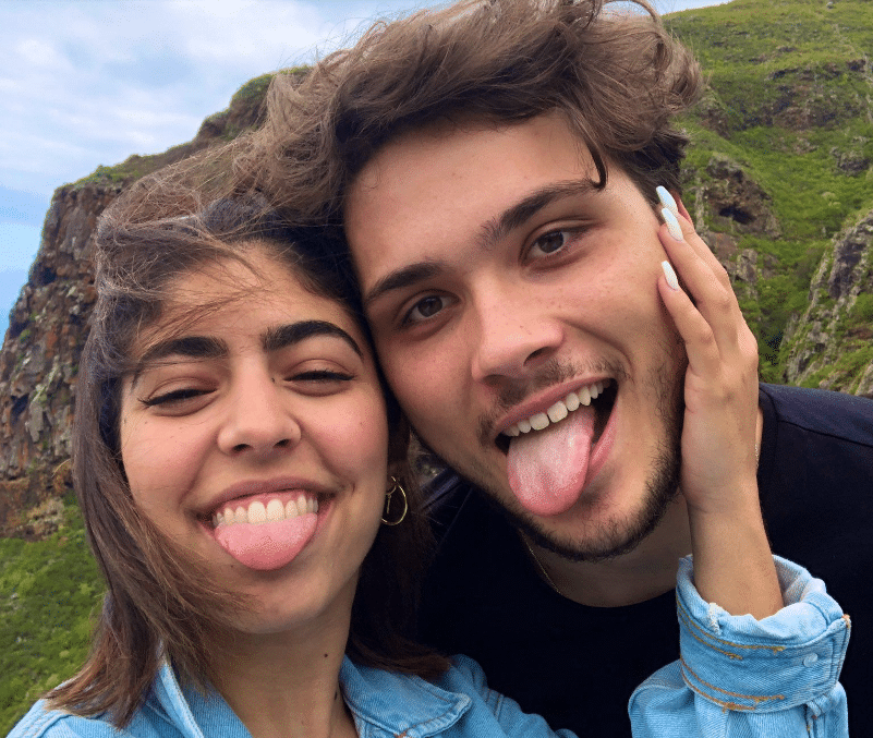Operación Triunfo Siguen Juntos África Y Damion La Pareja De Ot 2018