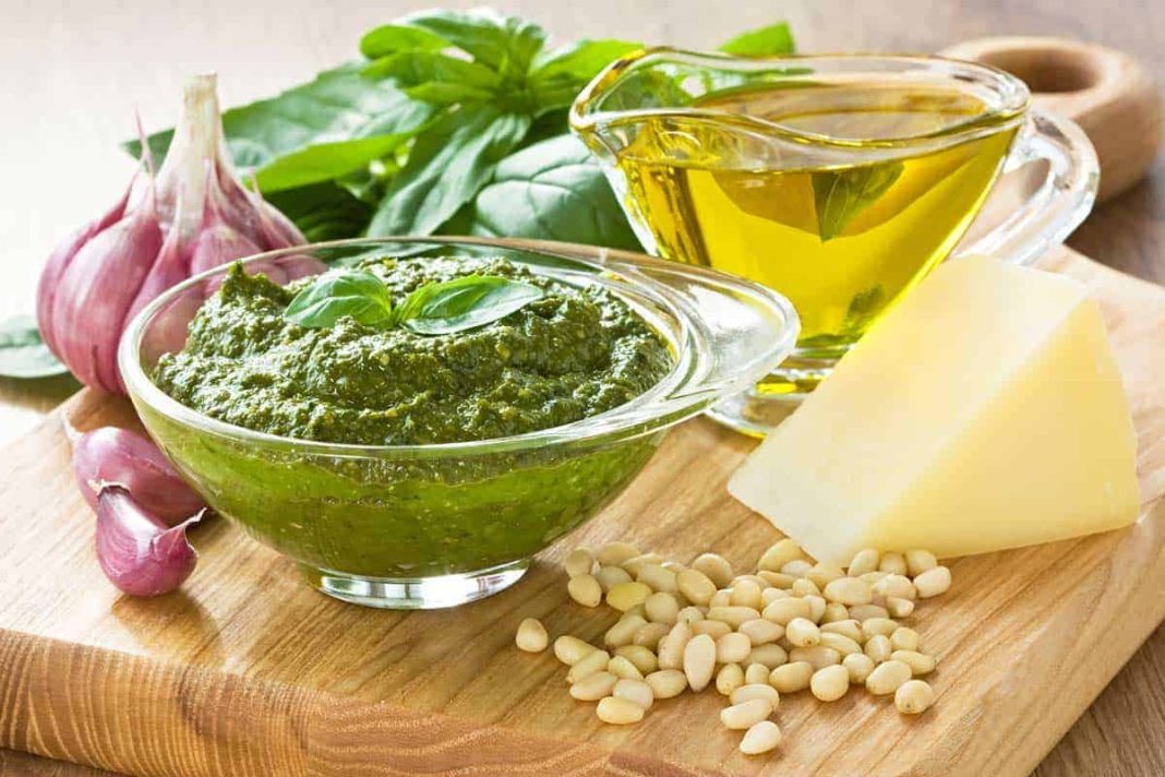 Origen del pesto