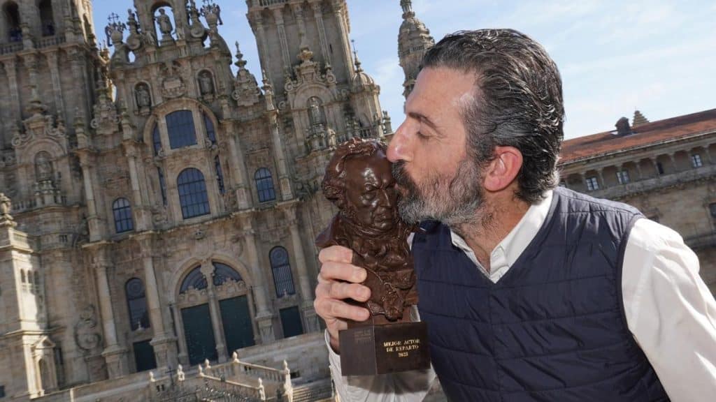 Luís Zahera Gana El Goya Al Mejor Actor De Reparto Por 'As Bestas'