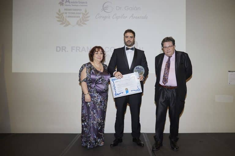 El Dr. Francisco J. Galán recibe el Premio Europeo de Tecnología e Innovación