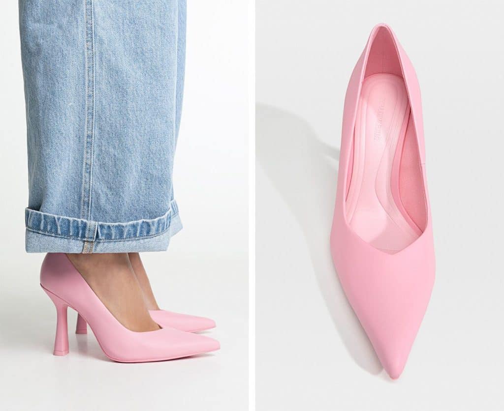 Zapatos De Tacón Fino