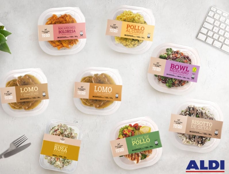 Platos preparados de Aldi