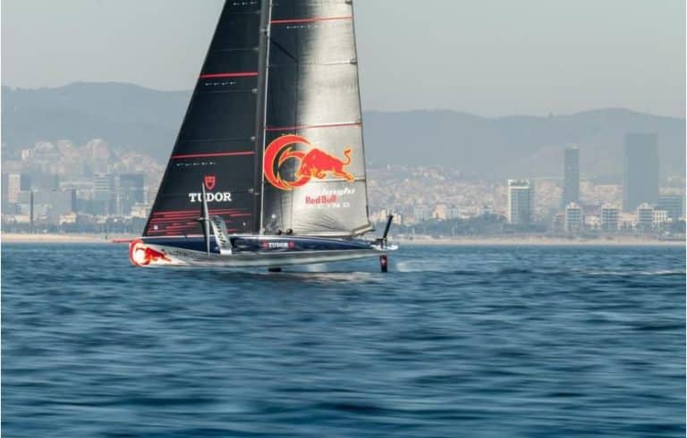 El estreno de los AC40 escribe una nueva página en el desembarco de la America’s Cup en aguas mediterráneas