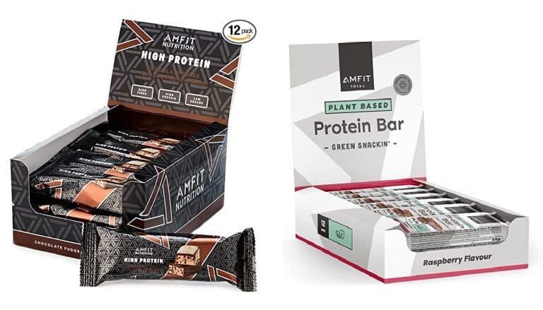 Frambuesa, Cookies & Cream y más: las barritas de proteína más deliciosas de Amazon son estas de Amfit Nutrition y son ideales para llevar en la mochila del gimnasio