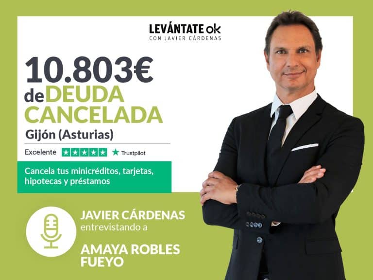 Cárdenas conversa con exonerada de Repara tu Deuda en Gijón (Asturias) por la Ley de Segunda Oportunidad