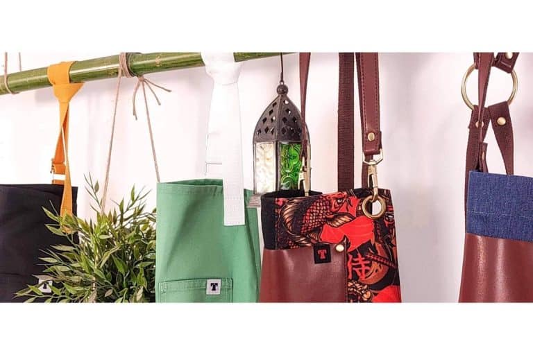 La pop up en X-Madrid de Tablyer que ofrece delantales con diseños personalizados ideales para regalar en San Valentín