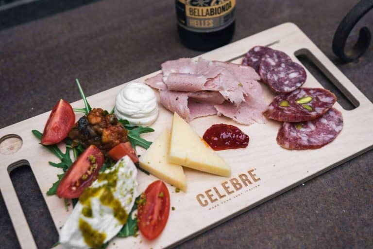 Celebre ofrece una amplia oferta de aperitivo italiano