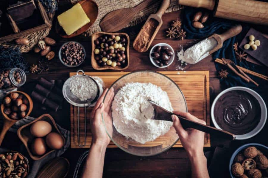 Elaboración de las galletas de manteca