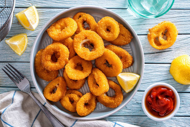 Calamares a la romana: la receta en freidora de aire que no engorda ni un gramo