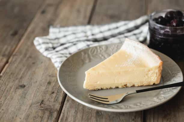 Preparación de la tarta de queso