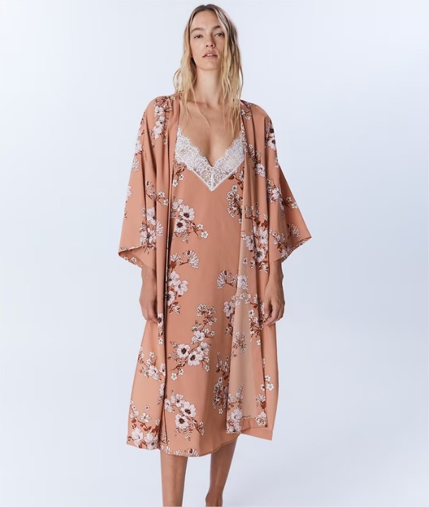 Kimono Flores Sfera