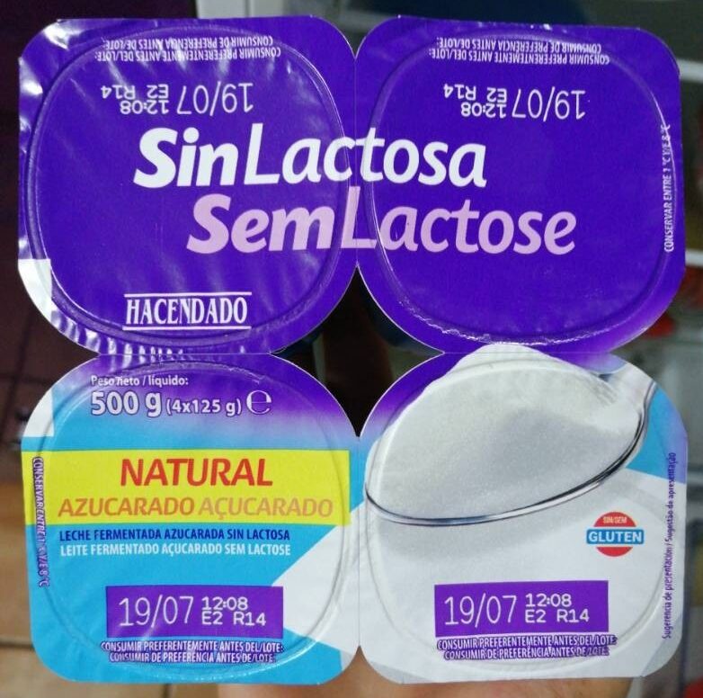 yogures sin lactosa