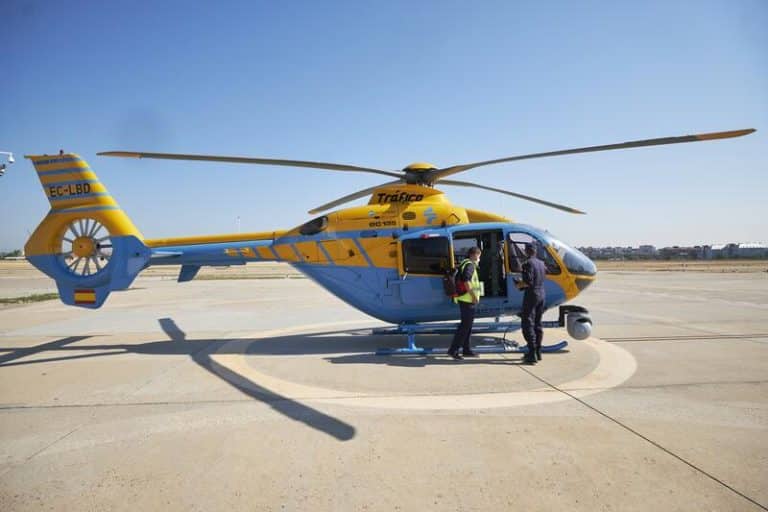 El piloto del helicóptero de la DGT que se estrelló en Madrid fue detenido al dar positivo en cocaína y metanfetaminas