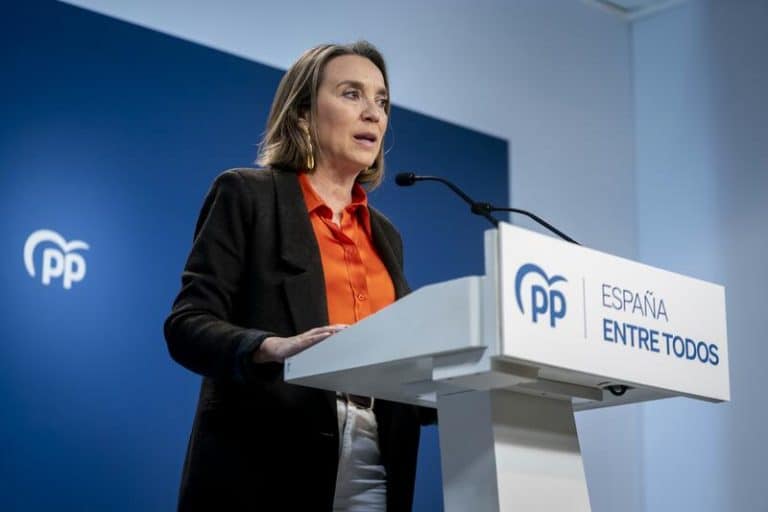 Gamarra dice que se confirma el discurso «fake» de Sánchez con la corrupción al «tumbar» que se investigue caso Mediador