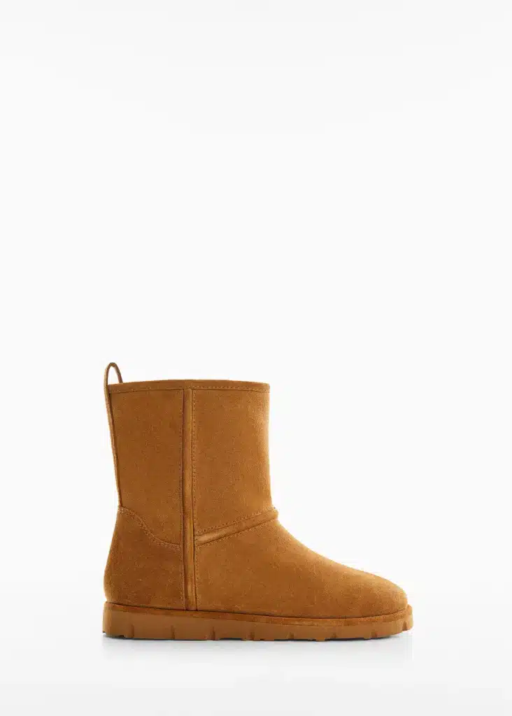 Botas De Piel De Borreguito