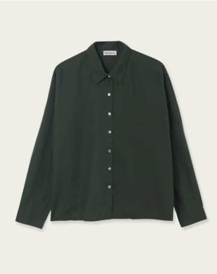 Camisa de mujer básica 100% algodón el corte ingles