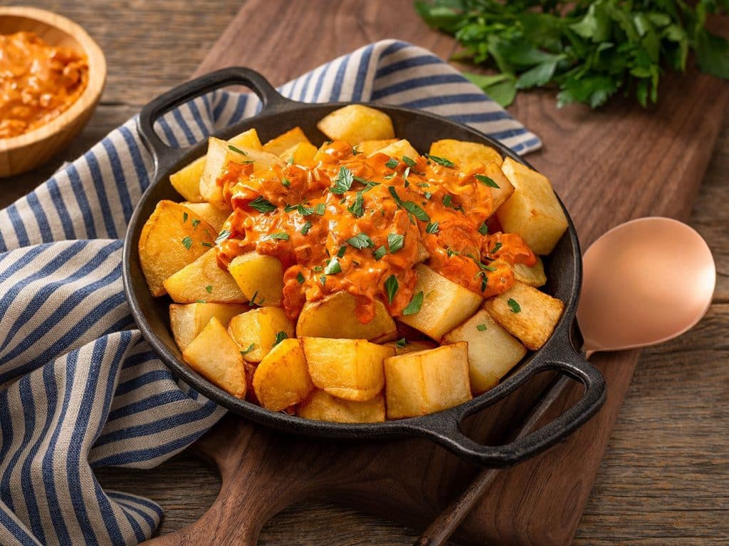Cómo Servir Las Patatas Bravas De Chicote