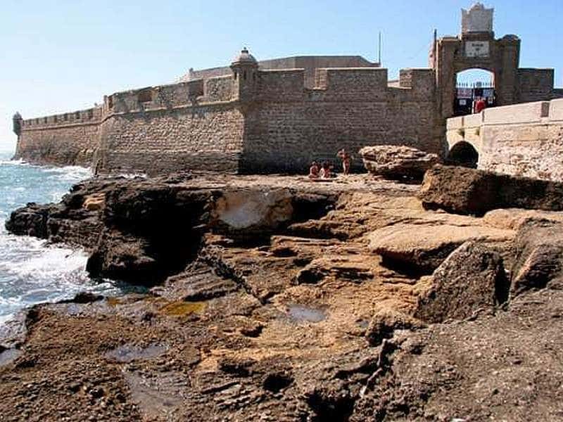 El Castillo De San Sebastián, En Cádiz